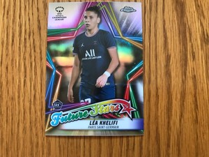 2021-22 Topps Chrome UEFA Women’s Lea Khelifi Future Stars