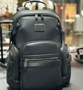 TUMI ALPHA BRAVO Navigation Backpack Black Business Travel Outlet Products - Picture 1 of 6