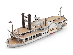 Metal Earth Sultana Steamboat Fascinations Boat 3D Model DIY Kit ME1019 Gift - Picture 1 of 10