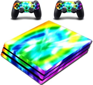 Skins de juego con impresión de tie dye VWAQ diseñados para adaptarse a los sistemas PS4 Pro - PPGC2 - Imagen 1 de 2