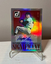 2016 Donruss Significant Signatures - Gaylord Perry /49 Red SP Auto - Giants MLB