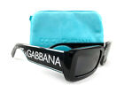 DOLCE & GABBANA Sunglasses DG6187 Black Gray 501/87 New Authentic