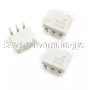 10 STCK. 4N35 DIP-6 FSC Optokoppler Phototransistor IC 30 V - Bild 1 von 4