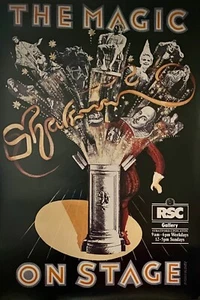 RSC THE MAGIC OF SHAKESPEARE ON STAGE ORIGINAL 1989 GALERIE POSTER 30" X 20" NEU - Bild 1 von 1
