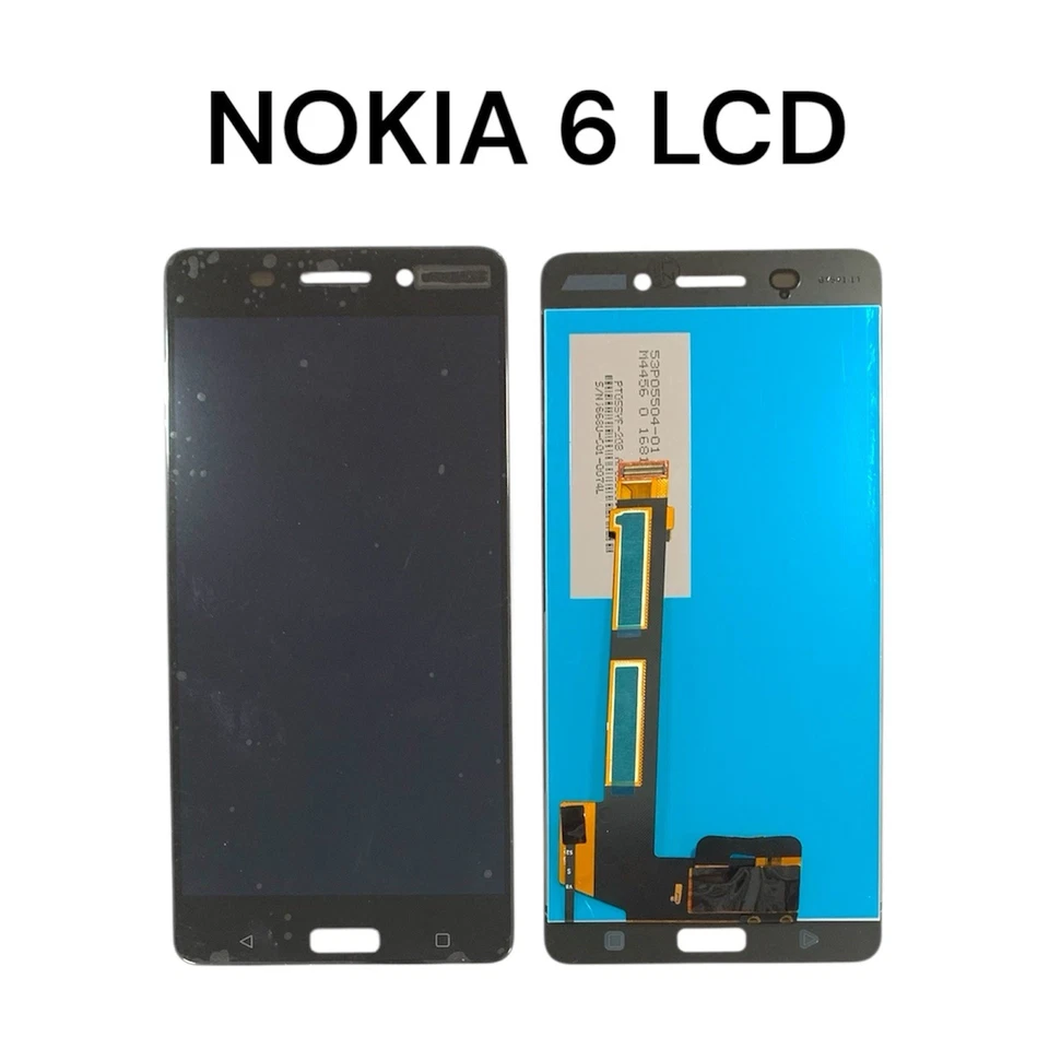 Nokia 6 2017 TA-1033 TA-1000 Black LCD Replacement Touch Screen Display - Image 1 of 1