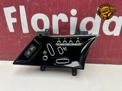 Interruptor de ajuste del asiento del conductor delantero izquierdo Jaguar F-Type 2014-2020 con memoria OEM Foto 1 de 4