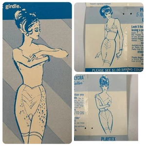 playtex girdles vintage tag coupon Print ad Firm N Flatter Underwear Bra Paper - Picture 1 of 7