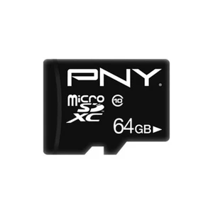 0751492625683 Karta MicroSDHC 64GB P-SDU64G10PPL-GE PNY - Zdjęcie 1 z 1