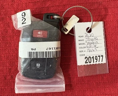 NEW OEM 2015-2020 TOYOTA SUV Smart keyless remote key fob HYQ14FBA AG board - Image 1 of 4