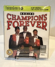 Champions Forever Boxing New in Box/Sealed! Turbografx 16 NEC Hudson Soft DUO