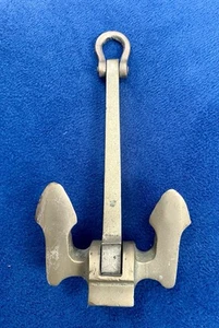Marine Anker 5" Maritim Schwer Messing Türklopfer Briefbeschwerer Vintage - Bild 1 von 5