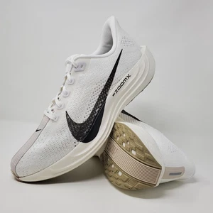 Nike Pegasus Plus White/Black Running Shoes FQ7262-100 Men’s Size 11.5 - Picture 1 of 10