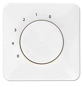 Pepeo wall switch for ceiling fans without lighting, 4 rotation speeds - Picture 1 of 1