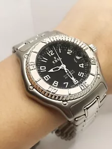 Ebel Discovery Black Dial Automatic Men's Stainless Steel Watch - Picture 1 of 12