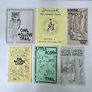 Ephemera Lot Warner Park Nature Center Nashville TN Prospekte 6 Stück Wanderkarten - Bild 1 von 15