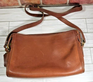 Bolso de hombro de cuero tostado británico vintage COACH NYC New York Taylor Legacy - Imagen 1 de 19