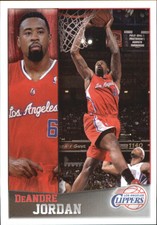 2013-14 Panini Stickers Los Angeles Clippers Basketball Card #266 DeAndre Jordan