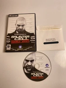 Tom Clancy's Splinter Cell: Double Agent PC DVDROM Game & Box(No Manual)-Tested - Picture 1 of 7