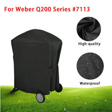 BBQ Rolling Cart Cover Dustproof and Waterproof for Weber Q200 Series #7113