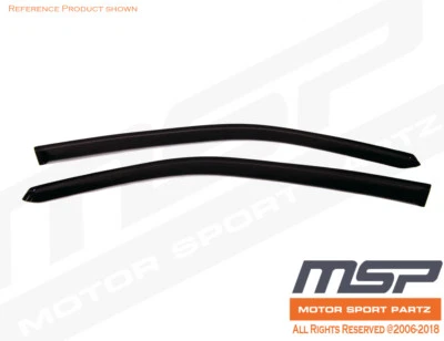 Viseras deflector de viento 2 piezas para Hyundai Accent 00 01 02 03 04 05 hatchback de 3 puertas Foto 1 de 4