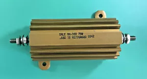 DALE RE77GR680 RESISTOR 75W 1% .68OHMS - Picture 1 of 5
