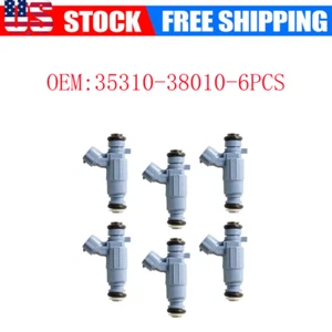 6PCS Fuel Injectors 35310-38010 842-12256 US For 2003-2004-2005 Kia Sorento 3.5L - Bild 1 von 12