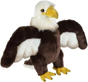 Umweltfreundlicher Adler Kuscheltier - 28 cm Amerikanischer Weißkopfseeadler - Stofftier Plüsch - Bild 1 von 6