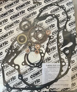 YAMAHA RAPTOR 700 700R COMPLETE BOTTOM GASKET KIT WITH OIL SEALS COMETIC 2006+ - Picture 1 of 4