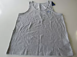Mens Guy Harvey 100% Cotton Gray Tank Top Medium Nwt - Picture 1 of 5