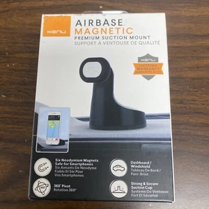 Kenu Airbase Magnetic Premium Suction Car Mount - Black - Picture 1 of 8