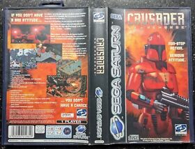 Crusader No Remorse - Sega Saturn - Boxed & Complete!