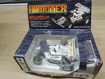Yonezawa RC 1/15 DOG FIGHTER buggy HYBRITER NO TAIYO NIKKO TAMIYA BOXED COMPLETE - Immagine 1 di 2