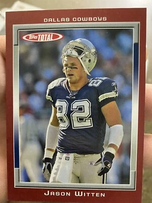2006 Topps Total Red Dallas Cowboys Football Card #169 Jason Witten - Image 1 of 4