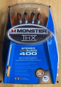Monster 400 THX Certified Stero Audio and Video Cable - 4' feet