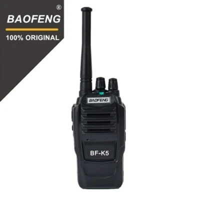 BaoFeng K5 Walkie Talkie 5W UHF 400-470MHz Frequency Portable Radio Ham Radio - Image 1 of 4