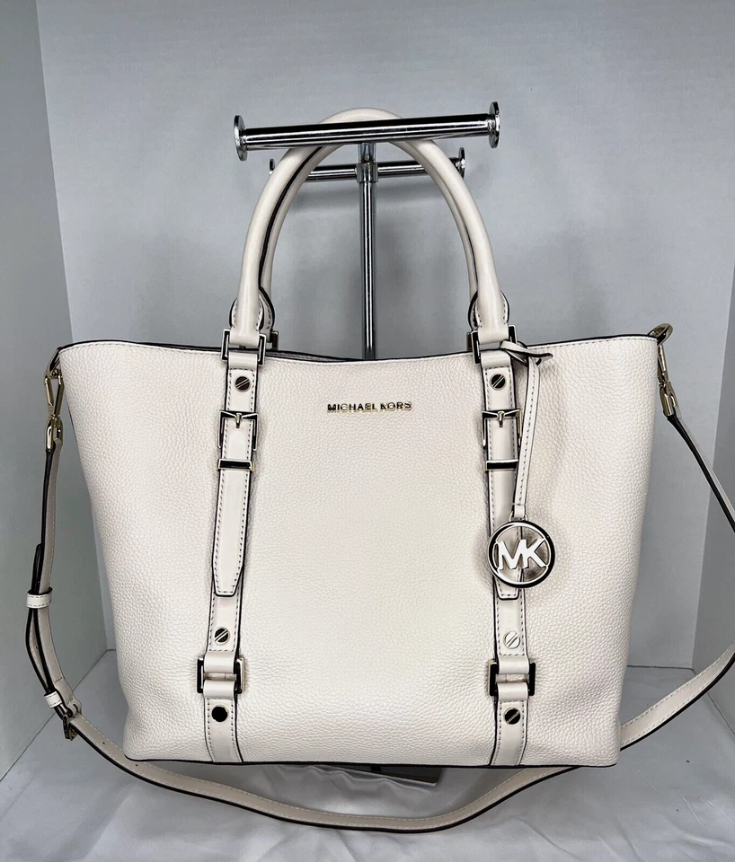 Nuevo con etiquetas Bolso de Mano Michael Kors Bedford Grande - Equipaje LT Crema Foto 1 de 4