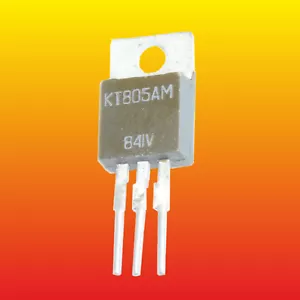 TRANSISTOR NPN DE SILICIO SOVIÉTICO KT805AM 30W 5A ~2SC2562 2SC3422 - Imagen 1 de 3
