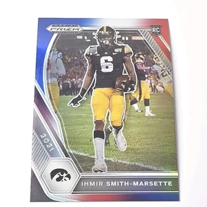 2021 Prizm Draft Picks #128 Ihmir Smith-Marsette Red White & Blue Iowa - Picture 1 of 2