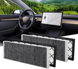 BASENOR 2025 Upgrade Tesla Model Y Cabin Air Filter HEPA Air Intake Filter - Picture 1 of 3