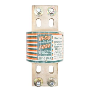 BUSSMANN KRP-C-2500 CURRENT LIMITING, TIME-DELAY FUSE, CLASS L, 2500A, 600V - Picture 1 of 2