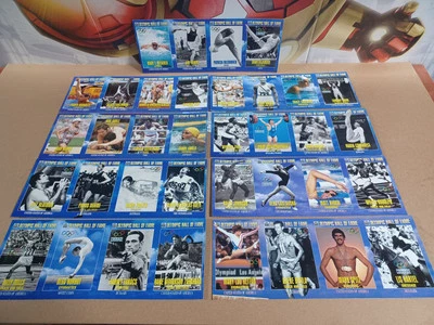 Tarjetas del Salón de la Fama Olímpico Sports Illustrated para niños sin cortar (9) 1995-1996 Foto 1 de 4