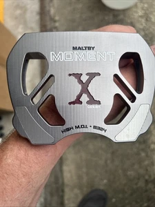Maltby Moment X Design Putter RH 34" Super Stroke Grip with Headcover See Pics - Picture 1 of 9
