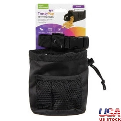 Bolsa de golosinas para mascotas paquete de cintura ajustable entrenamiento para perros paseos bolsas de desechos almacenamiento nuevo Foto 1 de 4