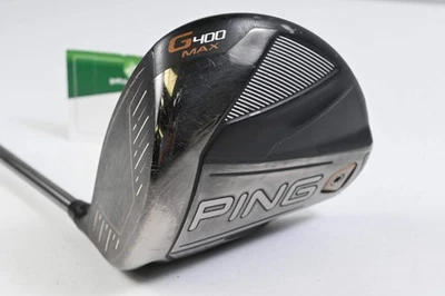 Left Hand Ping G400 Max Driver / 10.5 Degree / Stiff Flex Ping Tour Chrome 65 - Image 1 of 4