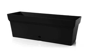 Mintra Garden Window Box Planter - Indoor Outdoor Use, Rectangular Pot for Fl... - Picture 1 of 5