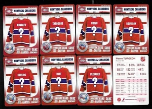 2007-08 MONTREAL CANADIENS NHL HOCKEY CARD GAME 500-549 FRAMEWORTH SEE LIST - Picture 1 of 4