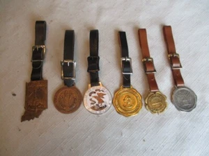 6 Porta orologi vintage con sigillo Stato e USA con cinturini - Foto 1 di 8
