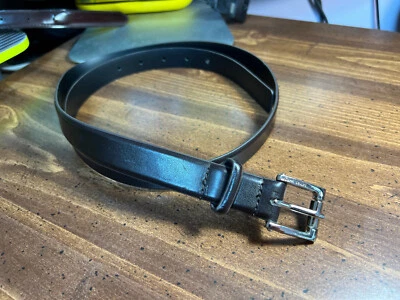 Cinto de couro sintético feminino Nine West™ marrom ~ Tamanho L ~ 44" de comprimento x 7/8" de largura - Imagem 1 de 4