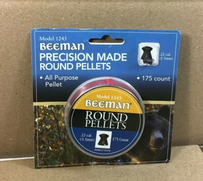 Pellets redondos Beeman calibre .22 175 unidades modelo 1245 Foto 1 de 4