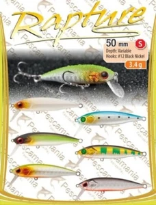 Artificial Spinning Duro Bait Trabucco Rapture Chibi Señuelos Minnow 50mm 3.4gr - Imagen 1 de 11